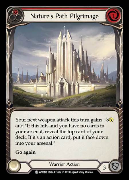 [Warrior] Nature's Path Pilgrimage [U-WTR147-C] (red)