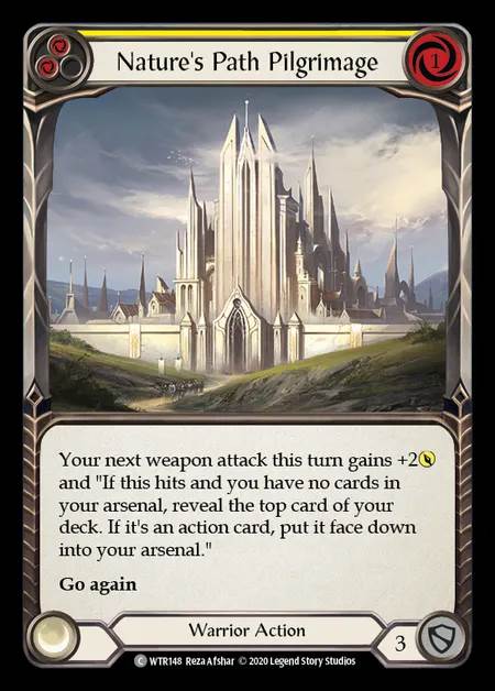[Warrior] Nature's Path Pilgrimage [U-WTR148-C] (yellow)