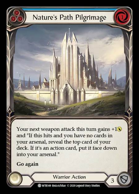 [Warrior] Nature's Path Pilgrimage [U-WTR149-C] (blue)