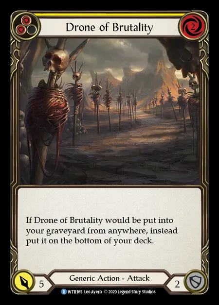 [Generic] Drone of Brutality [U-WTR165-R] (yellow)