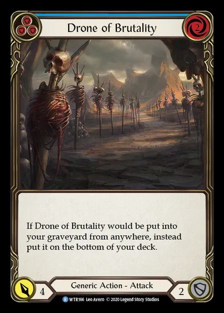 [Generic] Drone of Brutality [U-WTR166-R] (blue)
