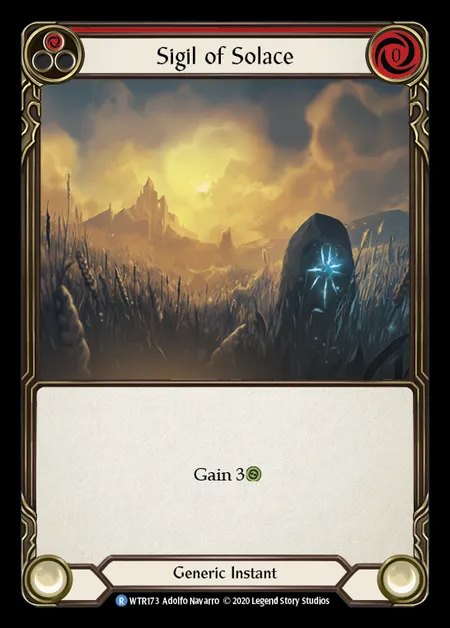 [Generic] Sigil of Solace [U-WTR173-R] (red)