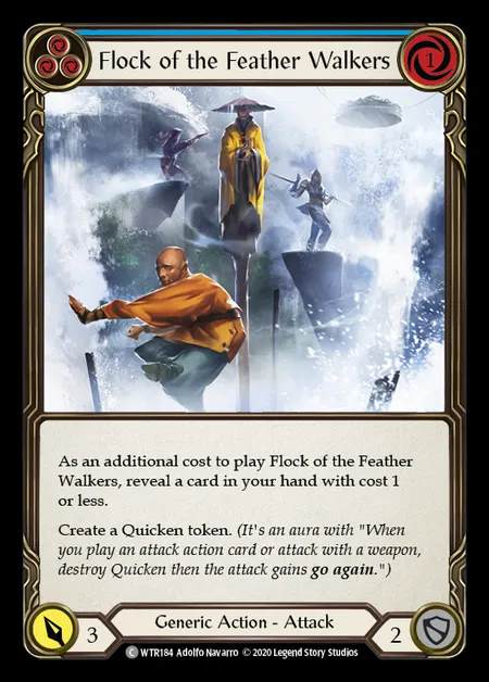 [Generic] Flock of the Feather Walkers [U-WTR184-C] (blue)