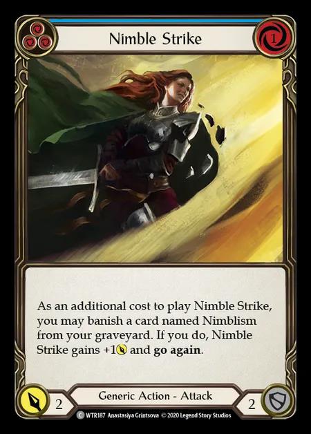 [Generic] Nimble Strike [U-WTR187-C] (blue)