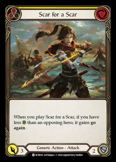 [Generic] Scar for a Scar [U-WTR192-C] (yellow)