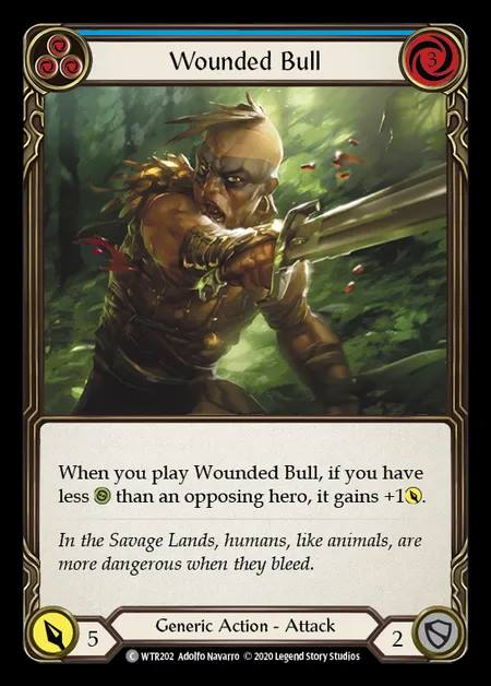 [Generic] Wounded Bull [U-WTR202-C] (blue)