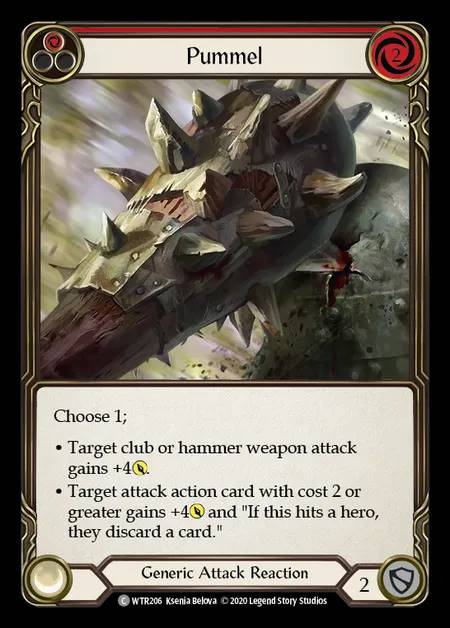 [Generic] Pummel [U-WTR206-C] (red)