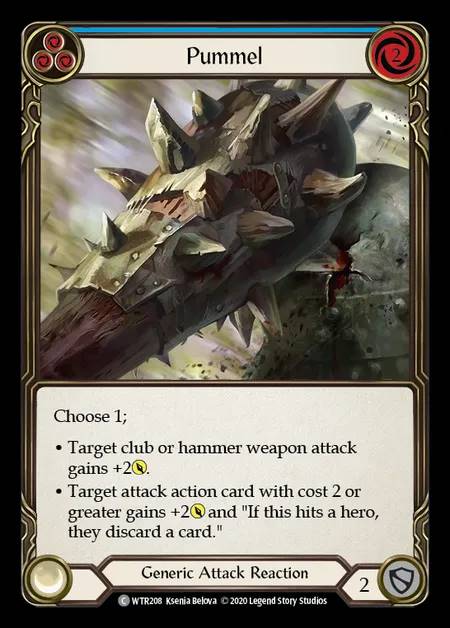[Generic] Pummel [U-WTR208-C] (blue)