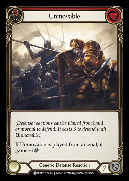 [Generic] Unmovable [U-WTR212-C] (red)