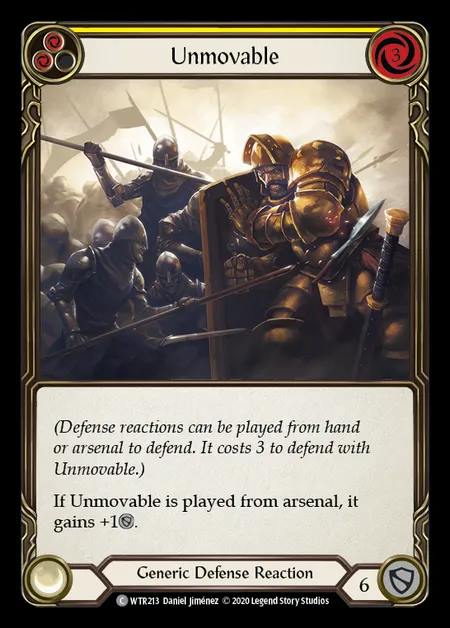 [Generic] Unmovable [U-WTR213-C] (yellow)