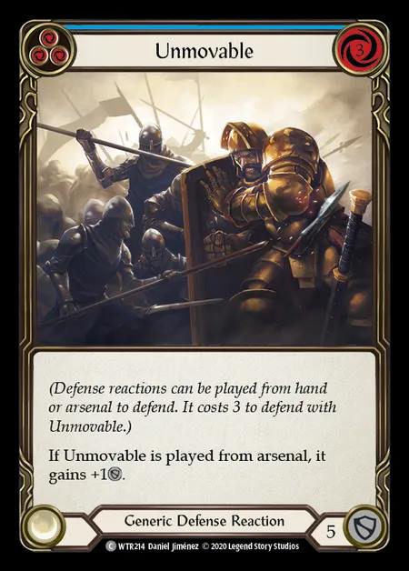 [Generic] Unmovable [U-WTR214-C] (blue)
