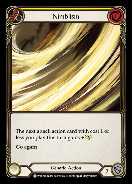 [Generic] Nimblism [U-WTR219-C] (yellow)