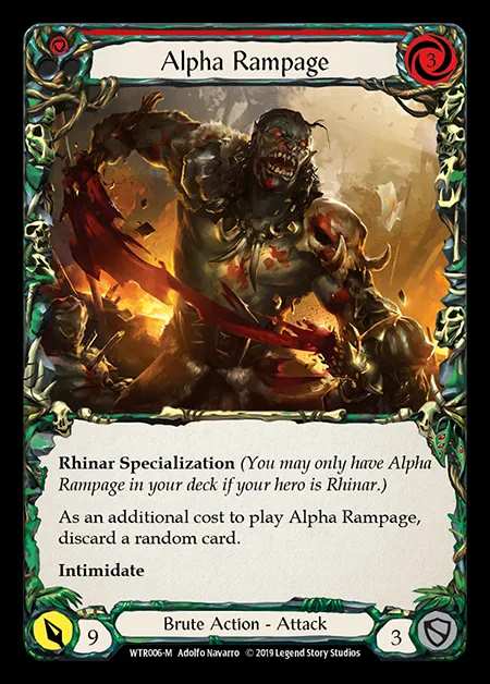 [Brute] Alpha Rampage [1st-WTR006-M]