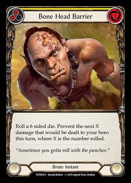 [Brute] Bone Head Barrier [1st-WTR010-S]