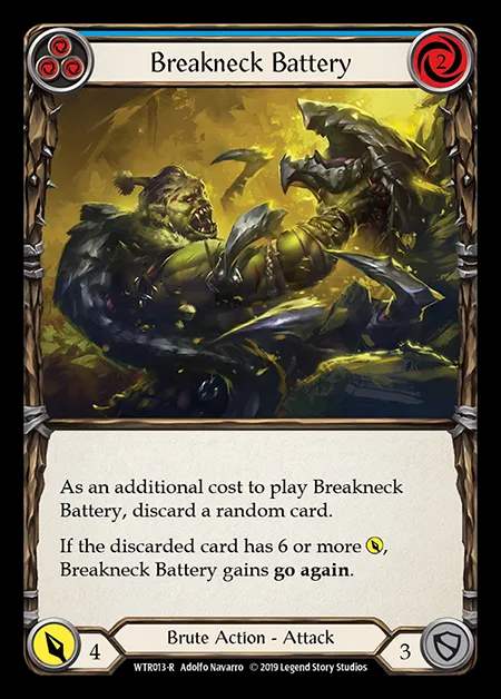 [Brute] Breakneck Battery (blue) [1st-WTR013-R]