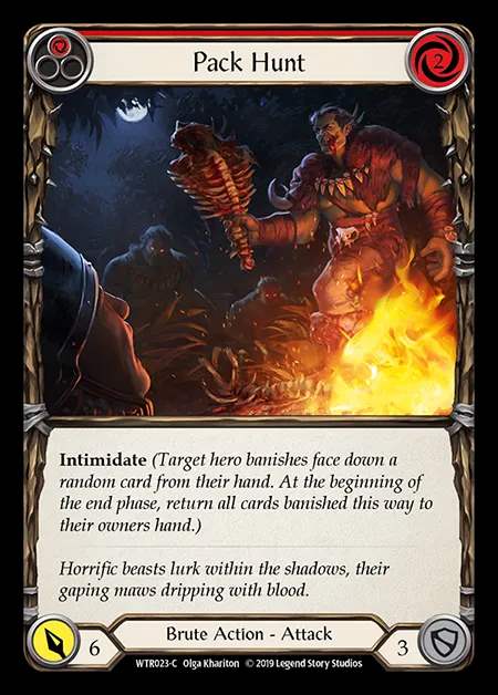 [Brute] Pack Hunt (red) [1st-WTR023-C]