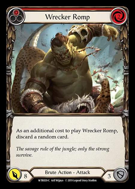[Brute] Wrecker Romp (red) [1st-WTR029-C]