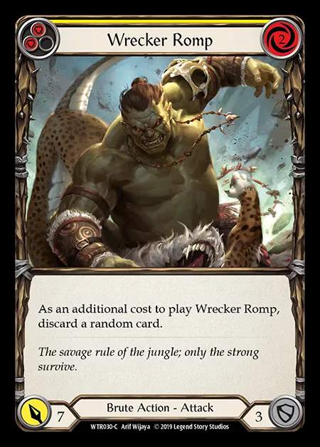 [Brute] Wrecker Romp (yellow) [1st-WTR030-C]
