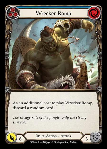 [Brute] Wrecker Romp (blue) [1st-WTR031-C]