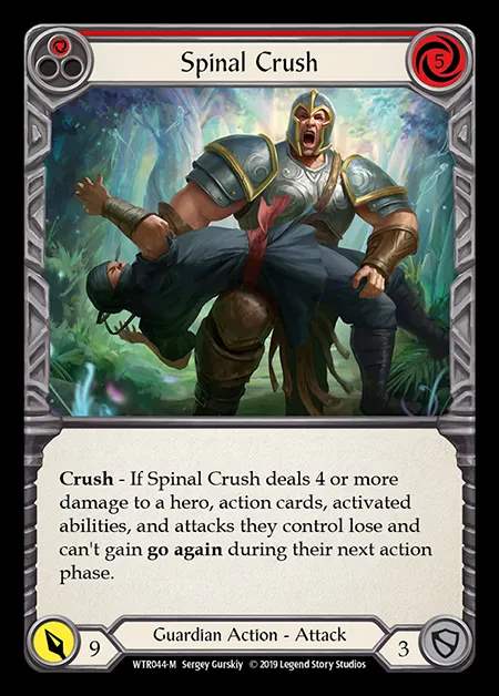 [Guardian] Spinal Crush [1st-WTR044-M]