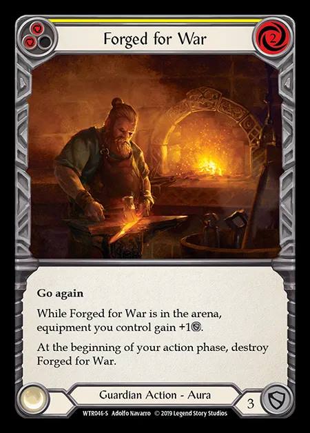 [Guardian] Forged for War [1st-WTR046-S]