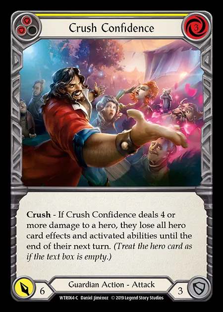 [Guardian] Crush Confidence (yellow) [1st-WTR064-C]
