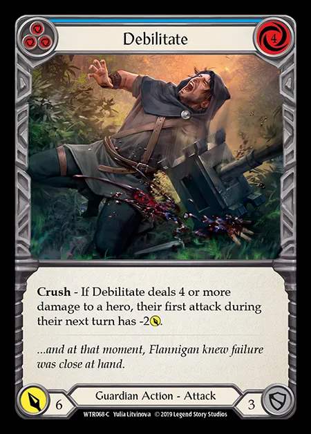[Guardian] Debilitate (blue) [1st-WTR068-C]