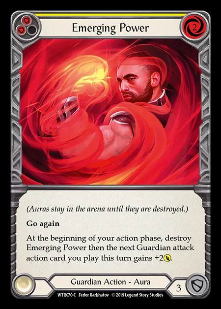 [Guardian] Emerging Power (yellow) [1st-WTR070-C]