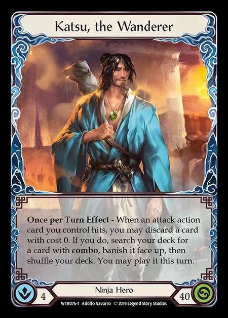 [Ninja] Katsu, the Wanderer [1st-WTR076-T]
