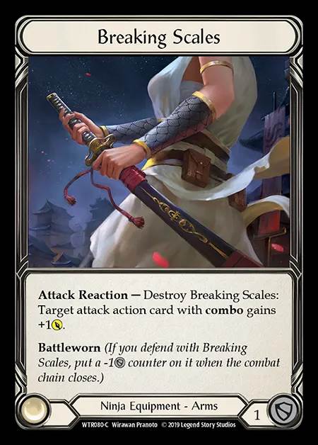 [Ninja] Breaking Scales [1st-WTR080-C]