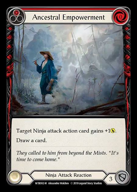 [Ninja] Ancestral Empowerment [1st-WTR082-M]