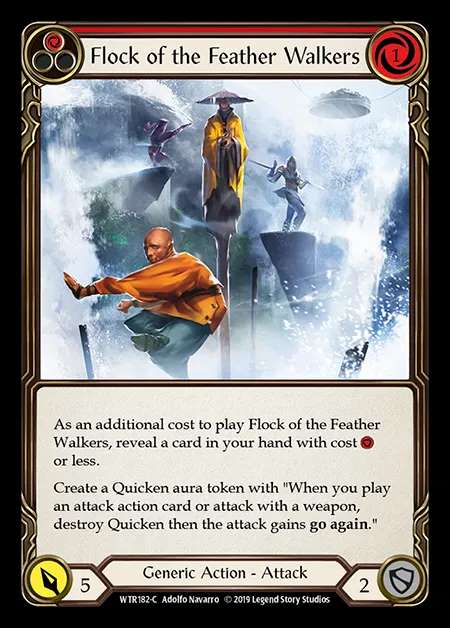 [Generic] Flock of the Feather Walkers (red) [1st-WTR182-C]