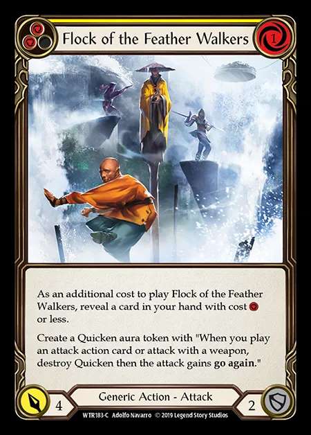[Generic] Flock of the Feather Walkers (yellow) [1st-WTR183-C]