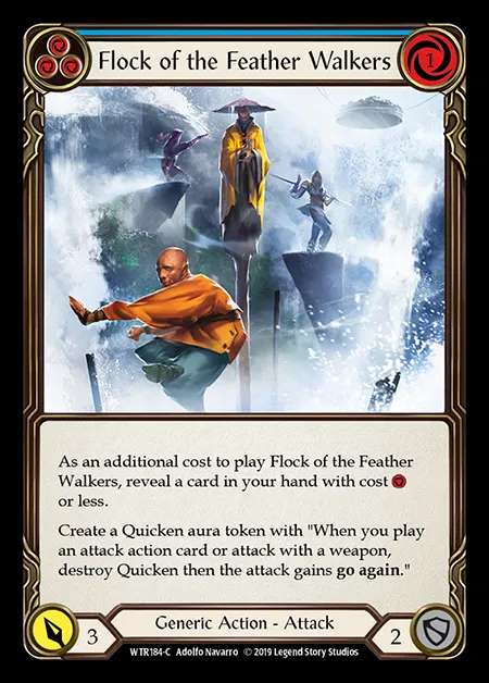 [Generic] Flock of the Feather Walkers (blue) [1st-WTR184-C]