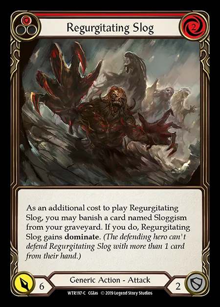 [Generic] Regurgitating Slog (red) [1st-WTR197-C]