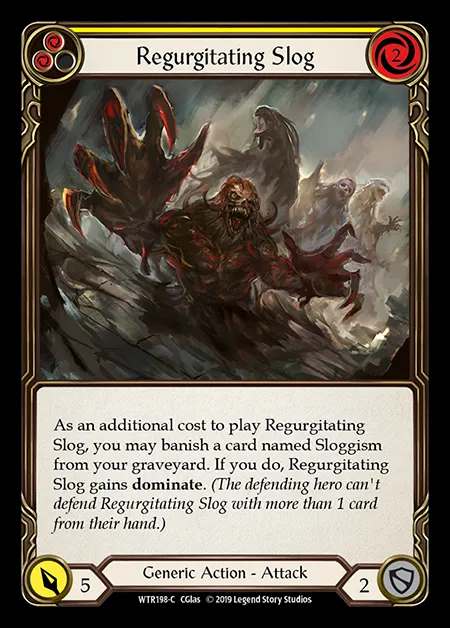 [Generic] Regurgitating Slog (yellow) [1st-WTR198-C]