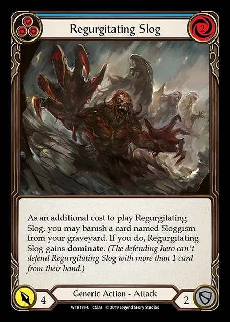 [Generic] Regurgitating Slog (blue) [1st-WTR199-C]