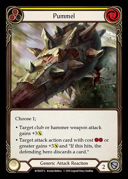 [Generic] Pummel (yellow) [1st-WTR207-C]