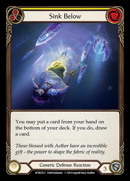 [Generic] Sink Below (yellow) [1st-WTR216-C]