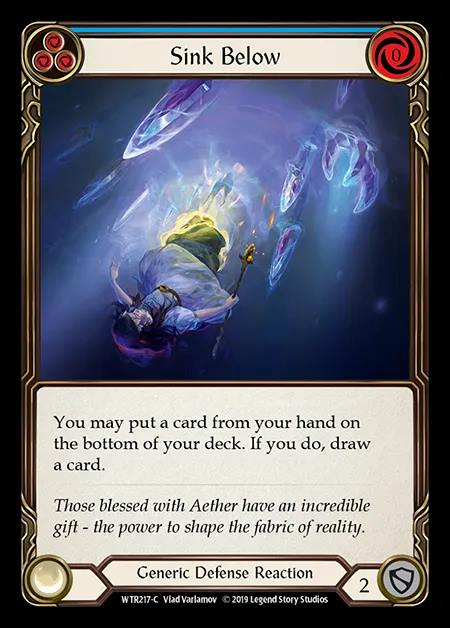 [Generic] Sink Below (blue) [1st-WTR217-C]