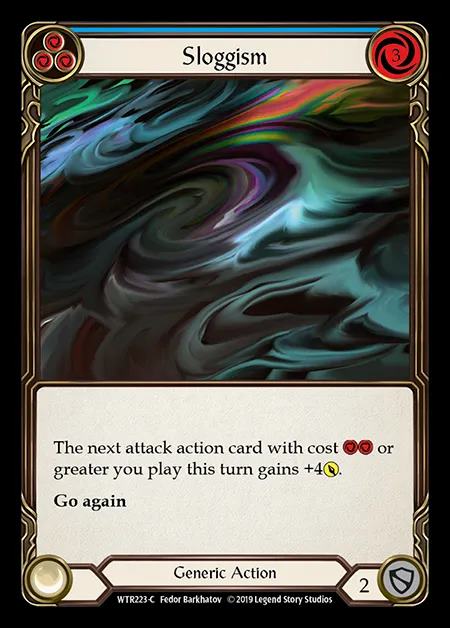 [Generic] Sloggism (blue) [1st-WTR223-C]