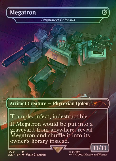《特価品NM》【Foil】【英】荒廃鋼の巨像/Blightsteel Colossus [SLD]