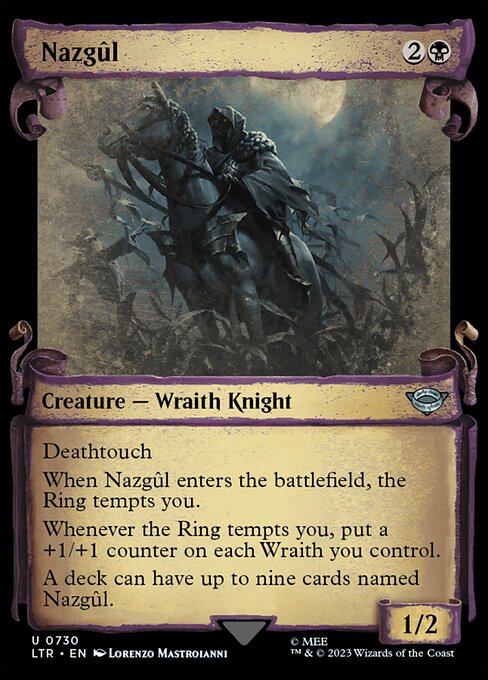 《特価品NM》【ショーケース】【英】ナズグル/Nazgul [LTR]