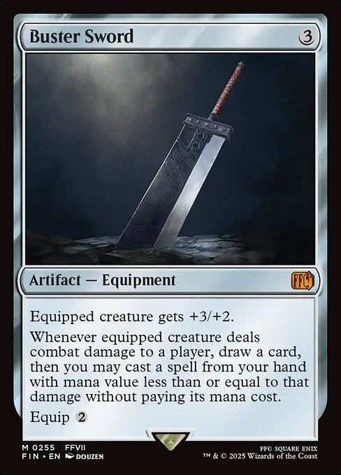 《特価品NM》【英】バスターソード/Buster Sword [FIN]